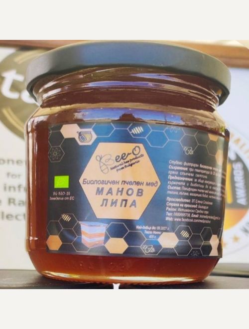 Биологичен пчелен мед - Манов Липа