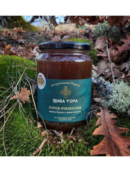 Мед горски билки и мана от дъб